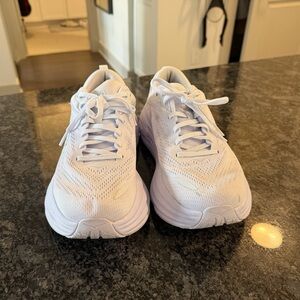 HOKA White Running Shoes